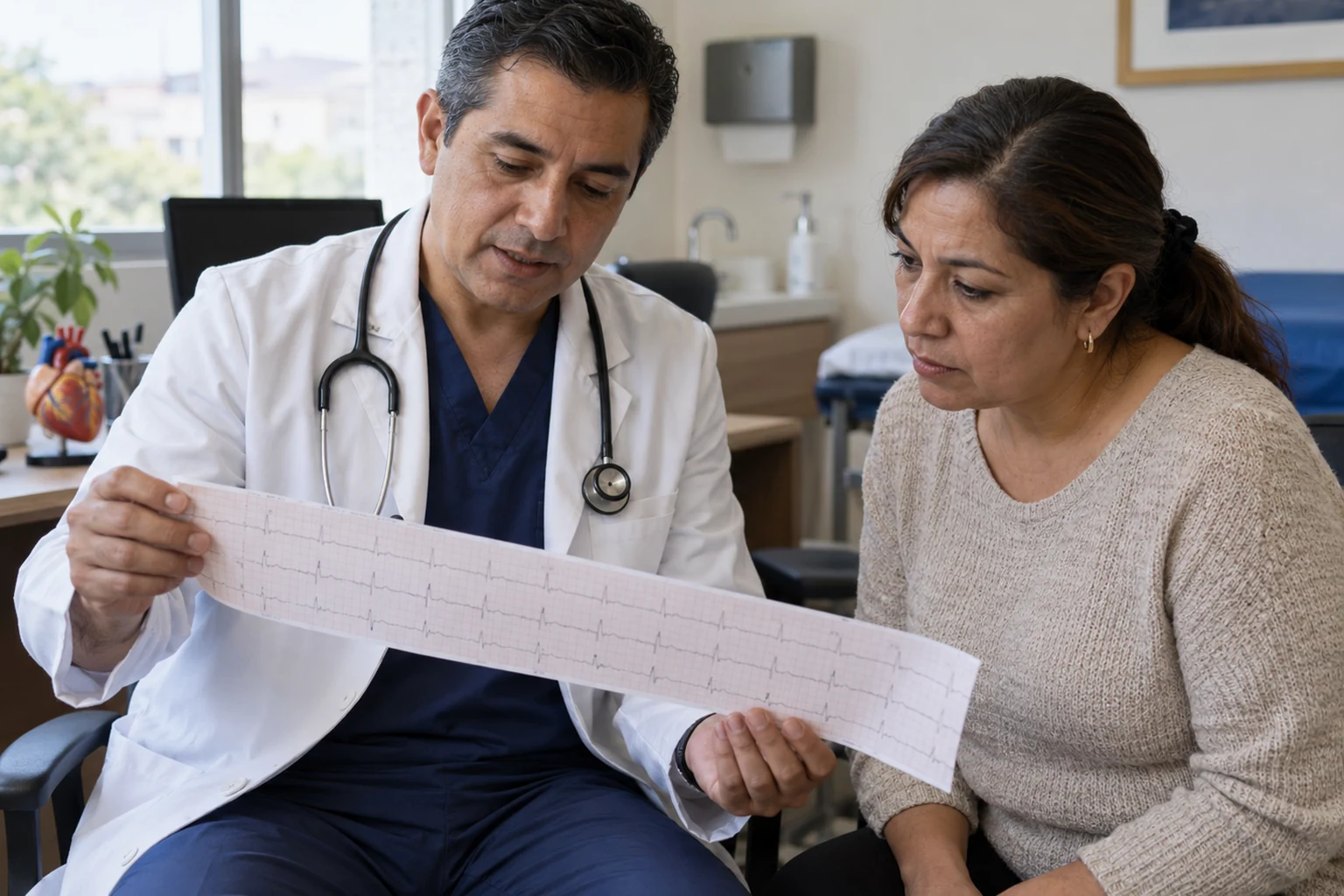 Consulta de cardiología