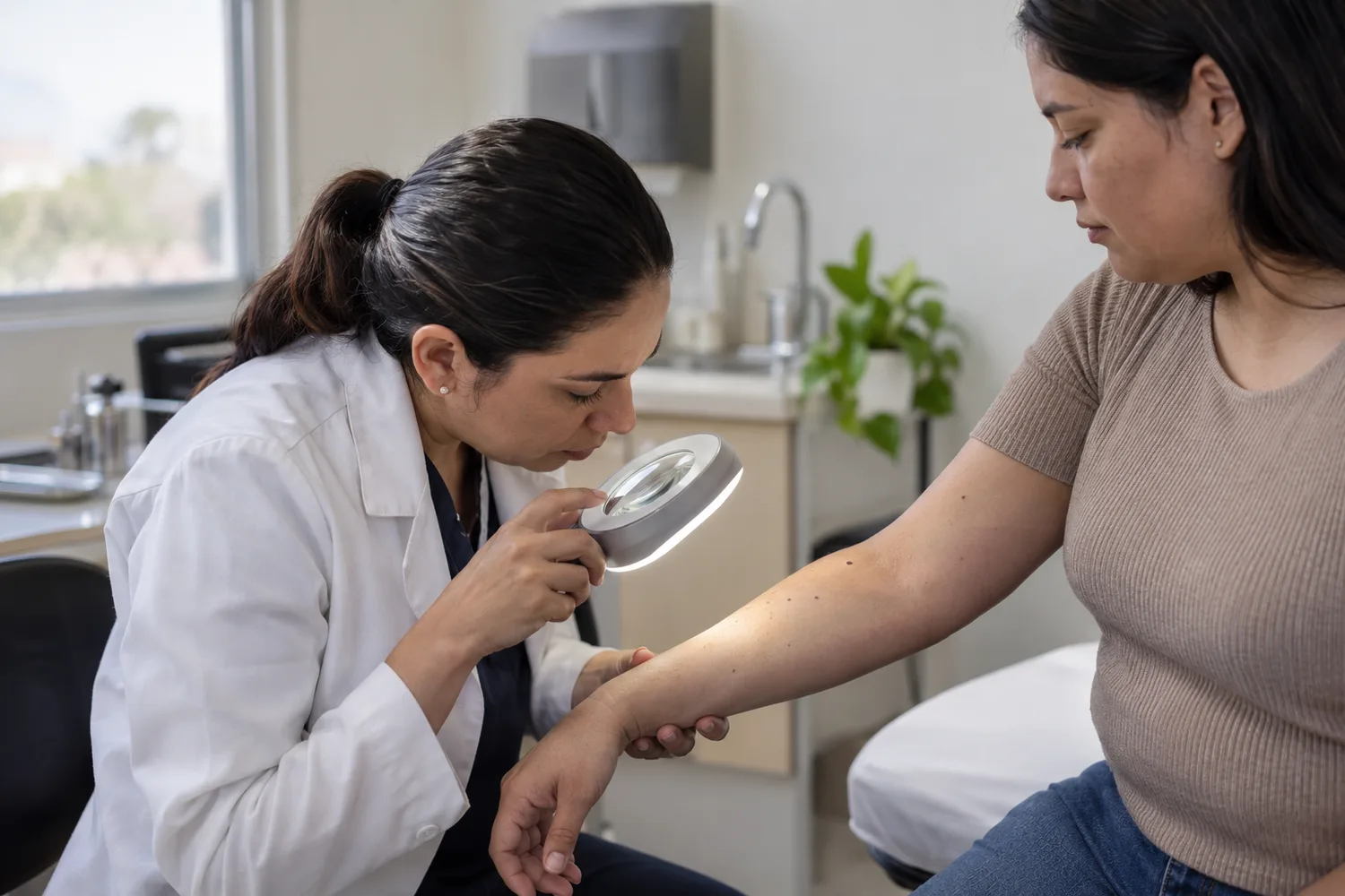 Consulta de dermatología